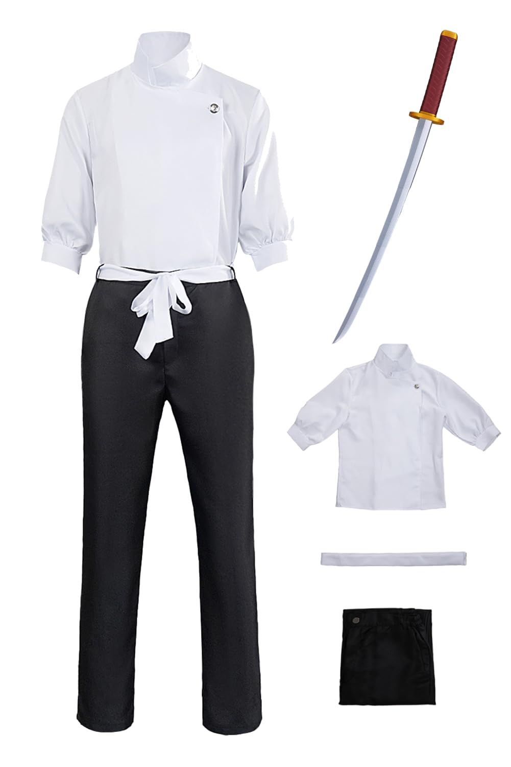Daiendi Yuta Okkotsu Cosplay Costume Carnival JJK Cosplay Anime Costume Yuta Okkotsu Sword Halloween L
