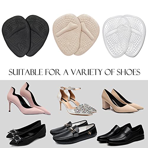 image for Kefee Metatarsal Pads - 12 pcs Soft Forefoot Pads - High Heel Inserts 
