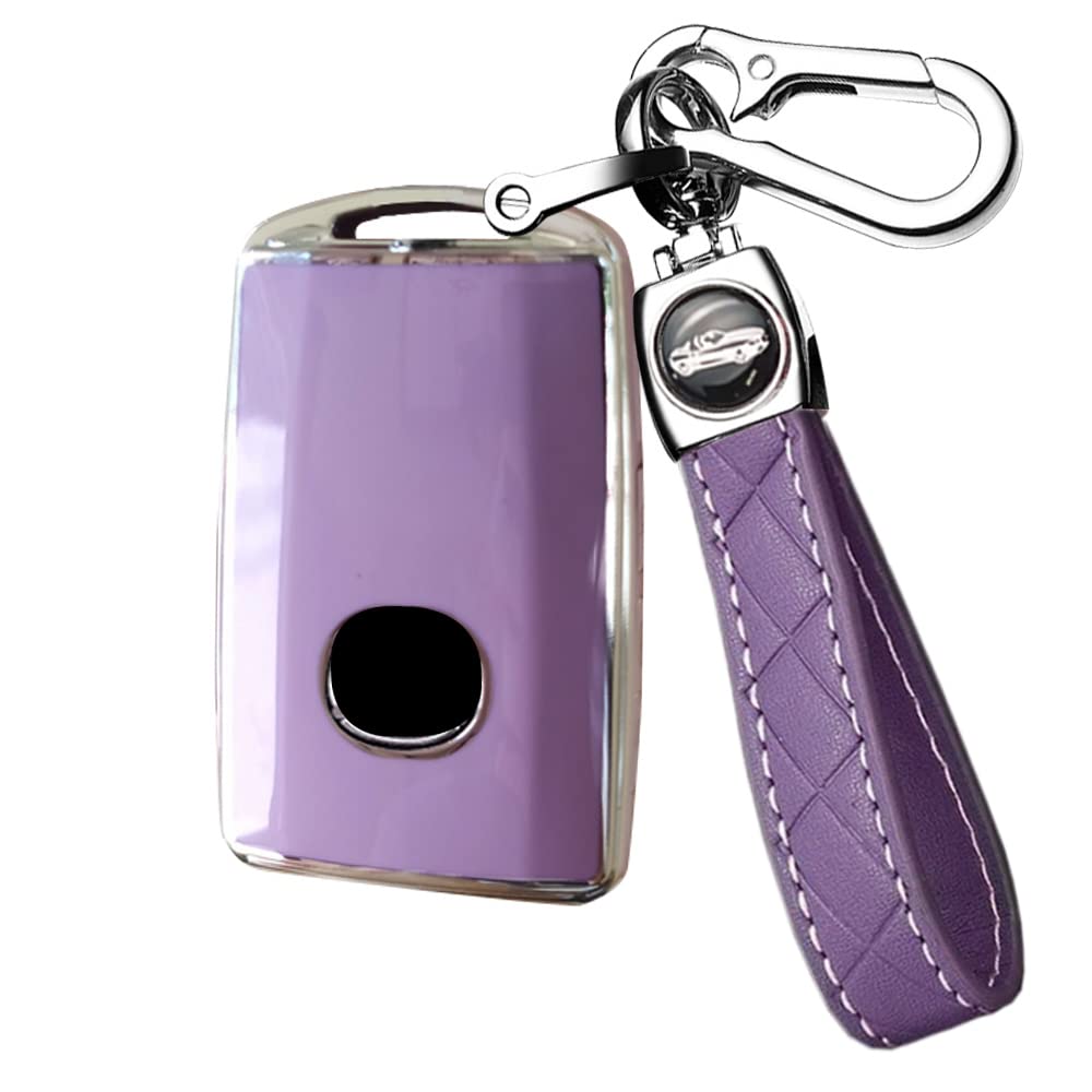 Amazon.com: SANRILY Sliver-Edge 3 Button Key Fob Cover for Mazda 3
