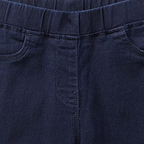 Image of Amazon Brand - Symbol Girls Elasticated Slim Fit Denim Jeans (Jegging)