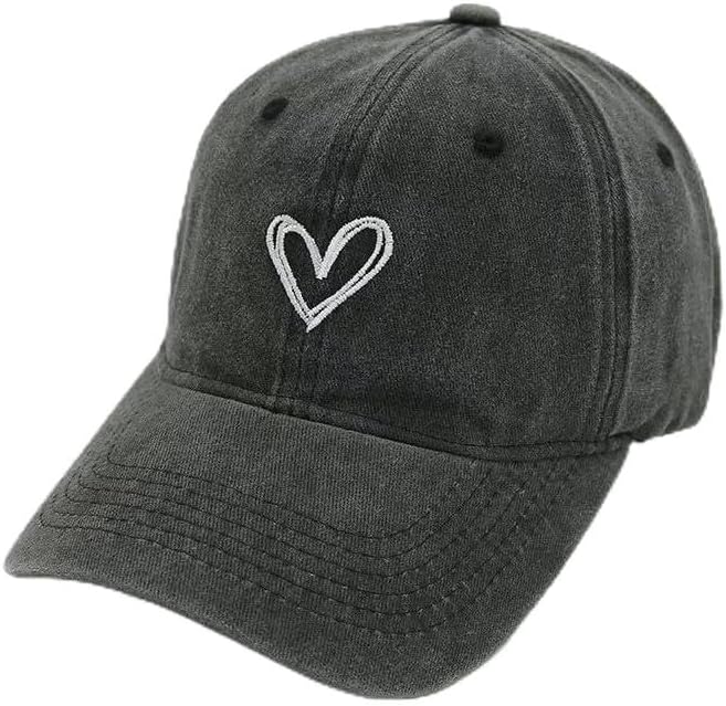 Unisex Vintage Baseball Cap: Washed Distressed Baseball Cap Twill - Men Womens Trucker Hat - Adjustable Dad Hat