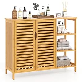 Giantex Bamboo Bathroom...