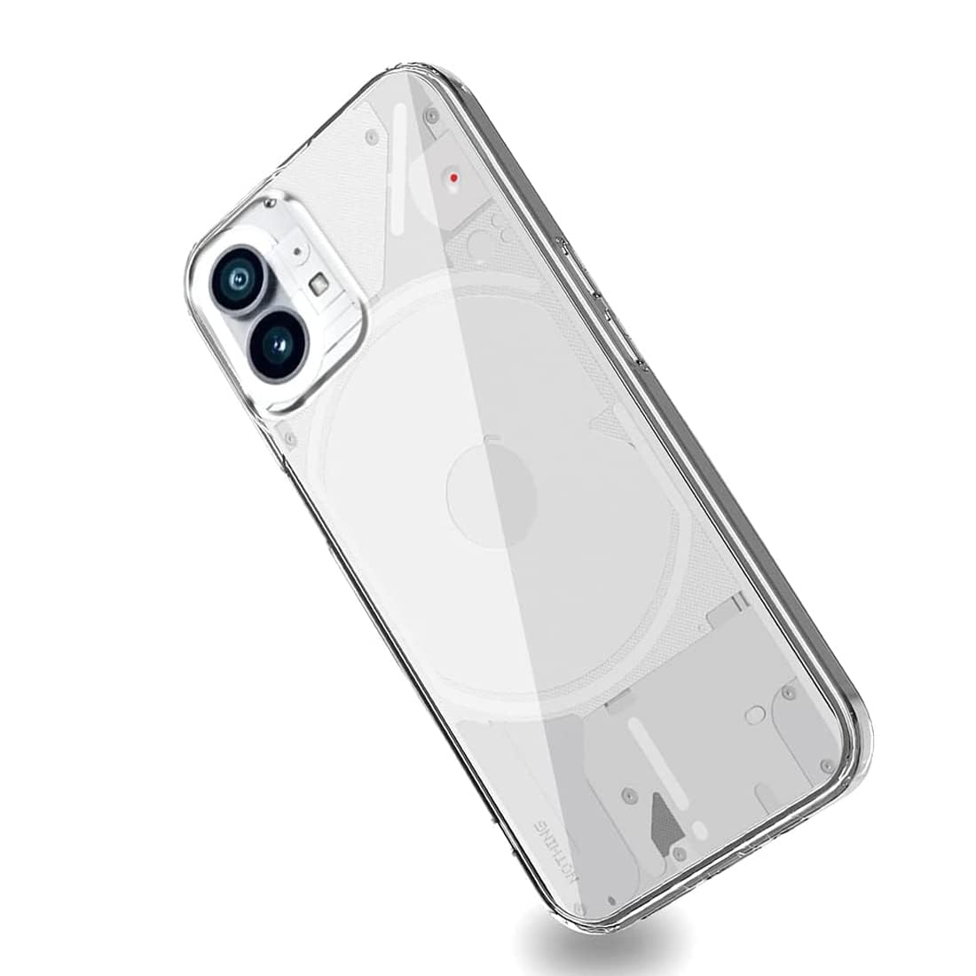 Amazon Brand - Solimo Basic Case for Nothing Phone (1) 5G (Silicone_Clear) 6