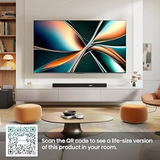 Hisense 65" 65U7QTUK MiniLED QLED 144Hz Smart AI TV - Hi-View AI Engine, 144Hz Game Mode PRO, 2.1 Channel, Dolby Atmos, Quantum Dot Colour, Anti-Reflection with Freely, Disney +, YouTube, Netflix