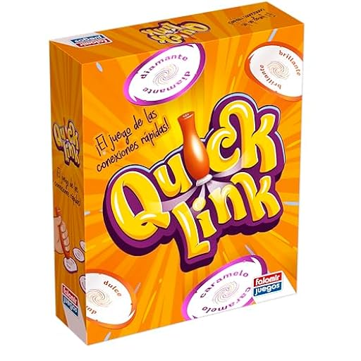Quick Link | Juego de Cartas Rápido y Divertido para Toda la Familia | Desarrolla la Lógica y el Lenguaje | para niños a Partir de 7 años | Ya disponible en tu tienda friki favorita! En mundofriki.es!