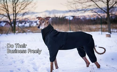 Rozkitch Dog Winter Coat Soft Fleece Pullover Pajamas, Pet Windproof Warm Cold Weather Jacket Vest Cozy Onesie Jumpsuit Apparel Outfit Clothes For Small, Medium, Large Dogs Walking Hiking Travel Sleep #TOP6