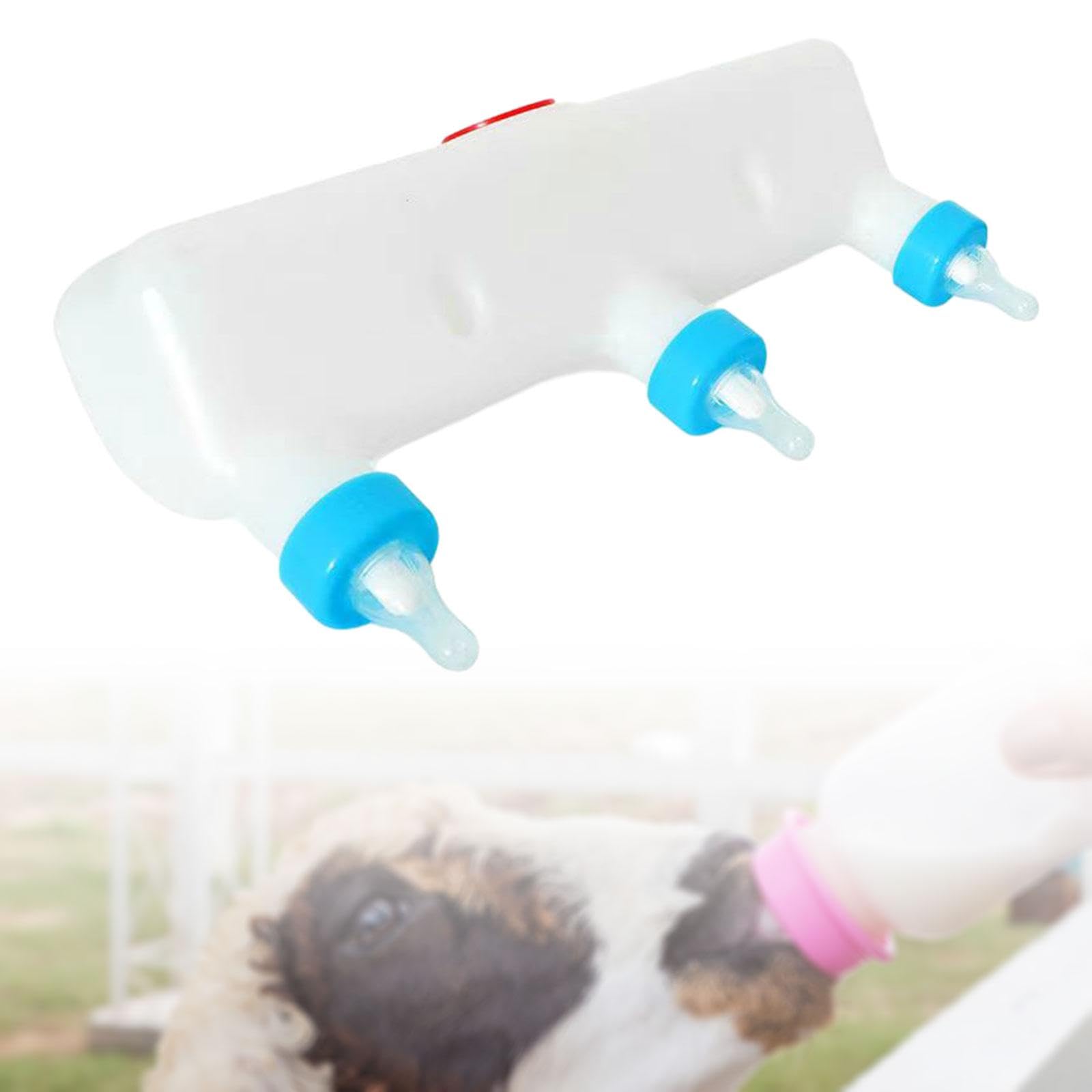 F Fityle Comedero para Cachorros, alimentador de Lactancia para Perros y Gatos con Cubierta a Prueba de Polvo, Cuenco de Lactancia para recién Nacidos, Cuenco