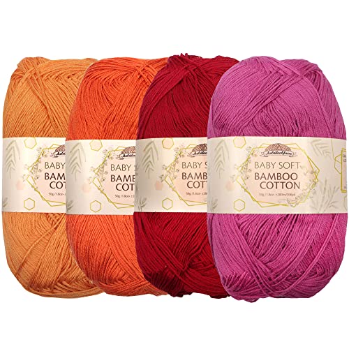 JubileeYarn Baby Soft Bamboo Cotton Yarn