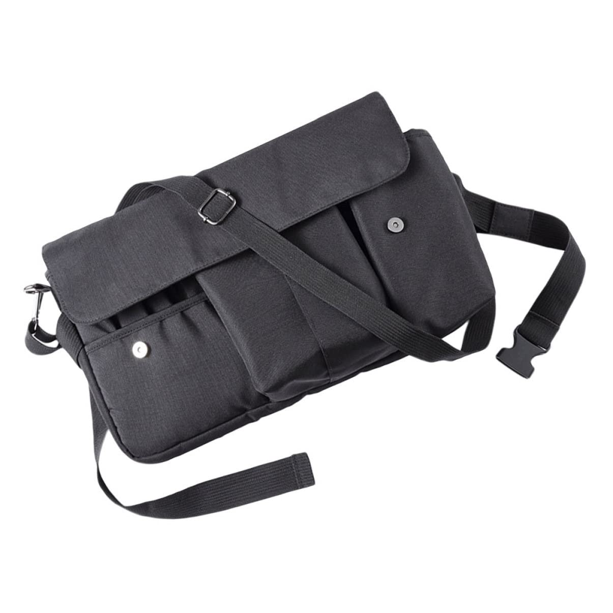Borsa per Cosmetici da Viaggio in Canvas Organizer Porta Pennelli Cintura, Borsa Cosmetica da Viaggio Facile da Aprire e Chiudere