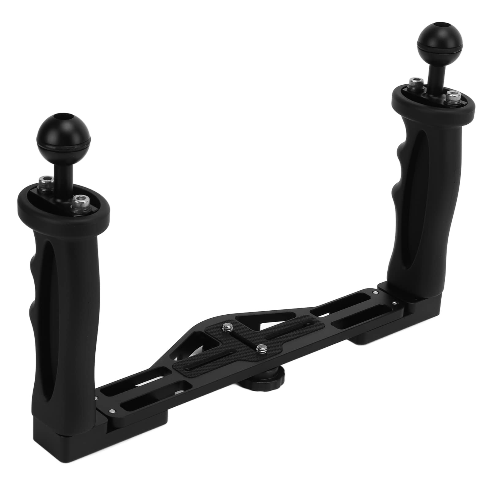 Stabilizzatore con Vassoio a Doppia Maniglia per Custodia Subacquea con Struttura in Alluminio Anodizzato CNC per Appassionati e Professionisti delle Immersioni