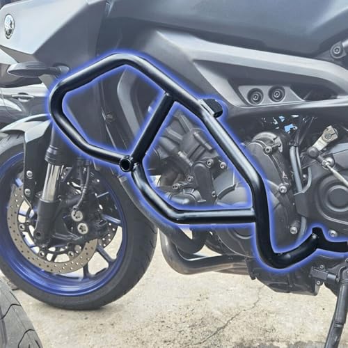 Midimttop Motorcycle Tracer 900GTCrash Bars Engine Guard Anti Falling Bar,Crash Cage fit for Ya&ma&ha MT09 Tracer 2015-2020 FJ09 2016-2020 Tracer 900/GT 2018-2020