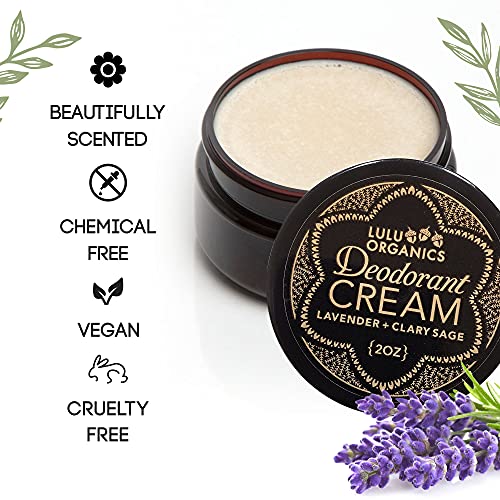 Crema Desodorante Natural Lavanda y Salvia 2 oz miniatura 2