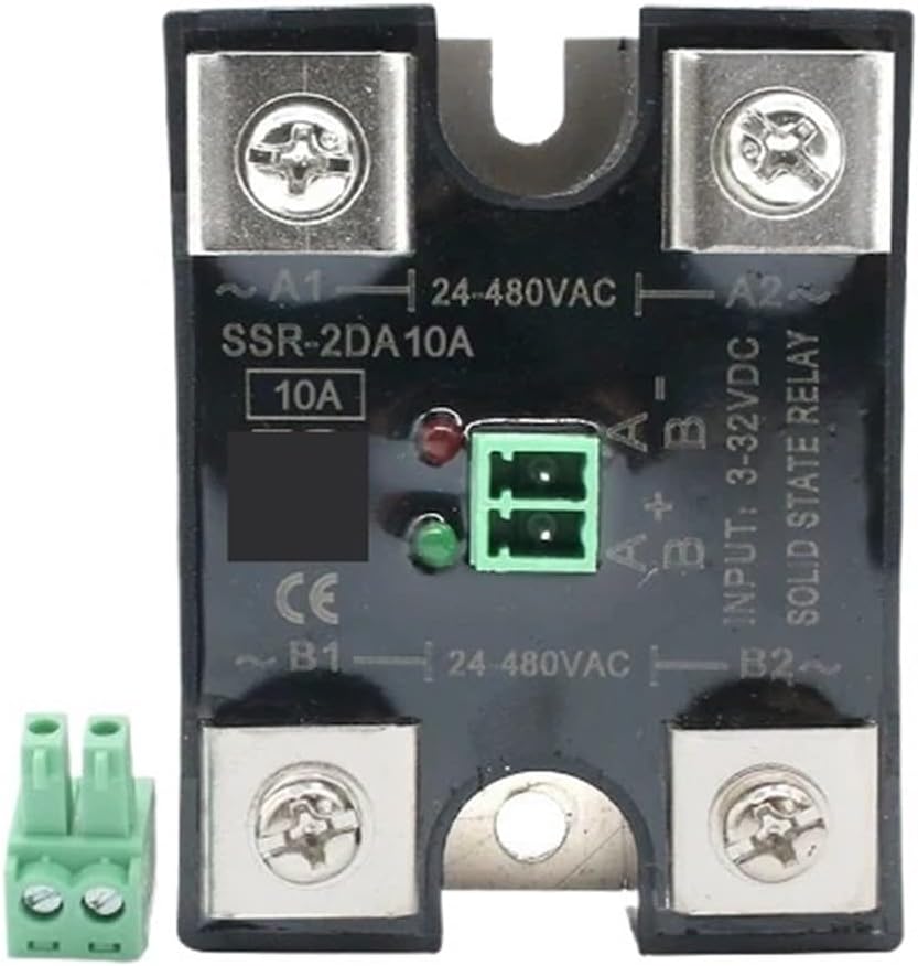 SSR-2DA10A 25A 40A Dc Control Ac Dual Control Dual/Single Output Control Single Phase Solid State Relay(Dual Control 40A)