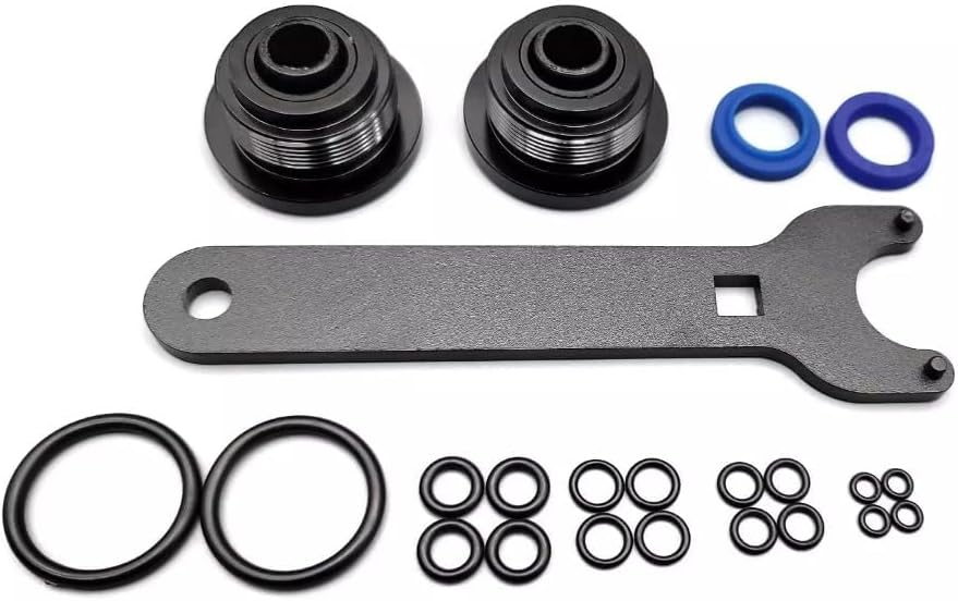 Front Mount Hydraulic Steering Cylinder Seal Kit and Bleed Kit Replacement for Seastar Hydraulic Steering Systems