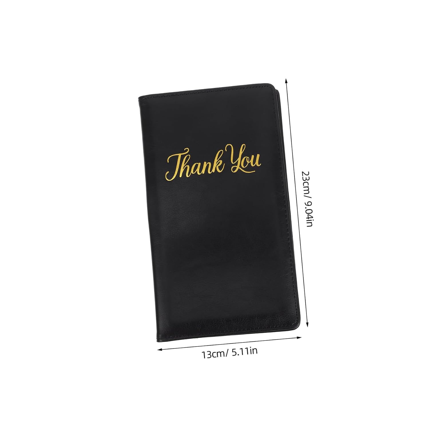 SOLUSTRE Bar Restaurant Check Holder Pu Leather Tip Holder Waitress Accessories Check Presenters Guest Receipt Pad