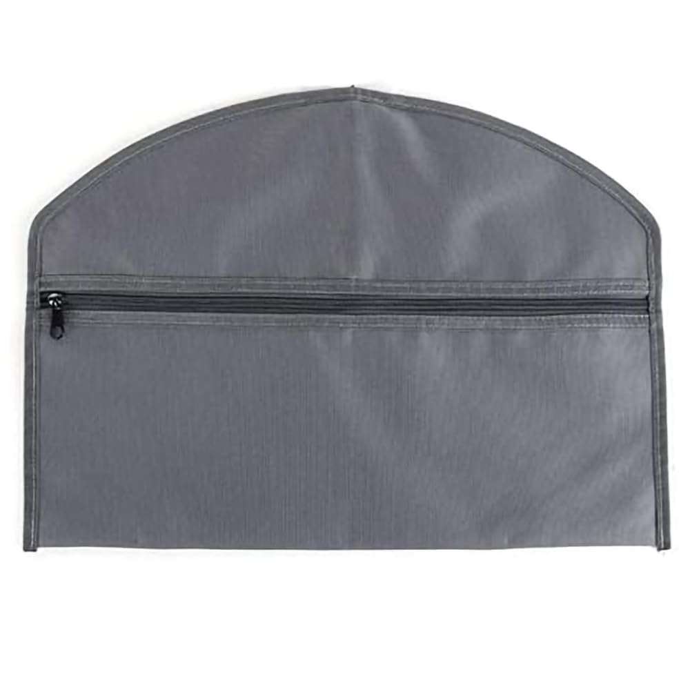 Hanger Diversion Safe, Hidden Pocket Safe, Fits Under Hanging Clothes with Pocket to Hide Valuables for Home or Travel (grey, 1 PC)
