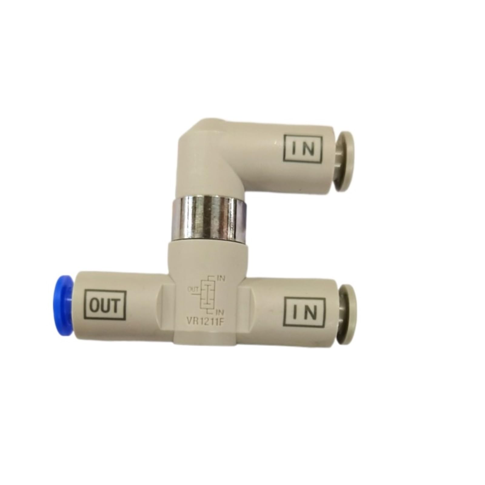 Vanne double pression VR1210F anti-retour pour régulation de l'air comprimé