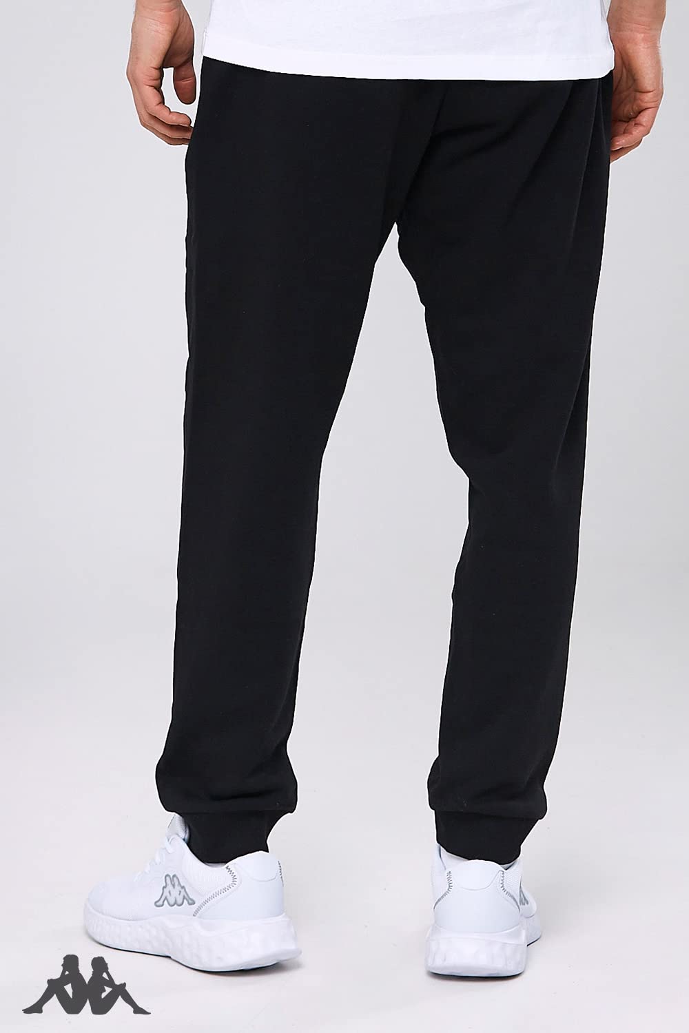 Kappa VRODELL I Pantalon de survêtement pour homme en tissu Sweat-shirt I pour le sport et les loisirs et le fitness I Taille avec cordon de serrage
