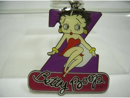 Betty Boop Letter Z Keyring,