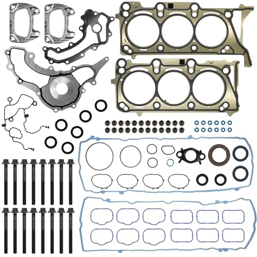 Image of Head Gasket Set w /Bolts Fit 2016-2022 Chrysler Pacifica Ram ProMaster 3500, 3.6L Pentastar Head Gasket Set 16-22 for Chrysler Pacifica Jeep Grand Cherokee Dodge Durango Ram ProMaster 1500 2500 3500