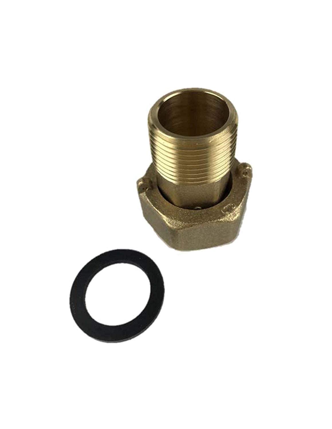 DAE C-100 1pcs 1" Water Meter Coupling, 1" Male NPT, 1-1/4" Female NPSM