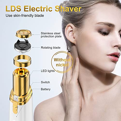 Epilatore Donna per il Viso, Rasoio Elettrico