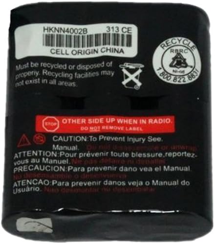 Miniatura 3 de Paquete de 2 baterías para radios Motorola Em1000 Talkabout