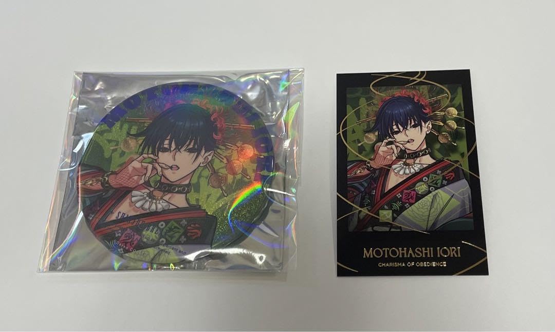 カリスマ 本橋依央利 缶バッジ トレーディングチェキ風カード アクリルチャーム カリスマ 本橋依央利 缶バッジ トレーディングチェキ風カード