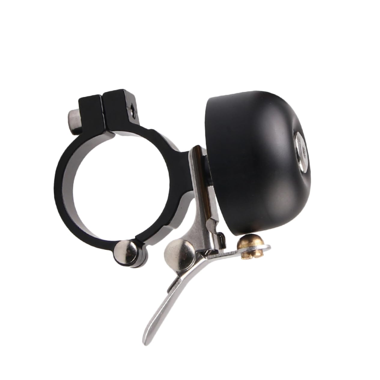 POPETPOP Cloche Classique Anti Rouille Sonnette de Guidon klaxon de vélo électrique Anneau de vélo à Fort Son Cloche de vélo Forte et croustillante Cloche de vélo de Route Black