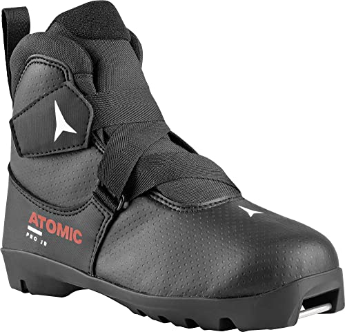 ATOMIC Pro JR Black/Red Skischuhe 33 EU, negro y rojo, 33 EU