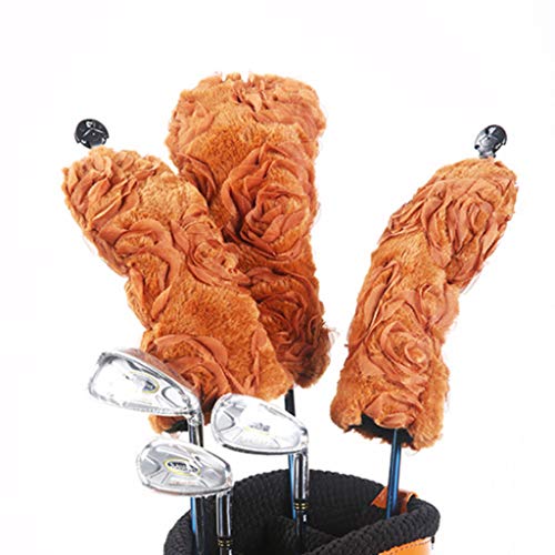 YIJU Tampa Da Cabeça Do Clube de Golfe 460cc Tampa Da Cabeça Do Motorista No.1 3 5 Woods Cover com N