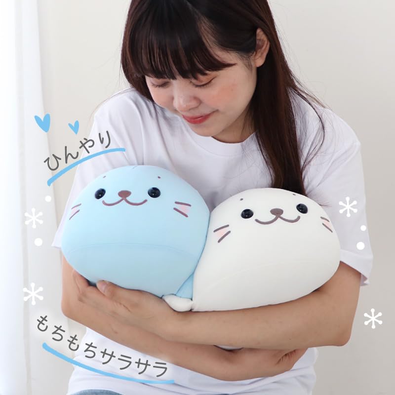 Amazon.co.jp: しろたん クール ぬいぐるみ 《アイスブルー38cm
