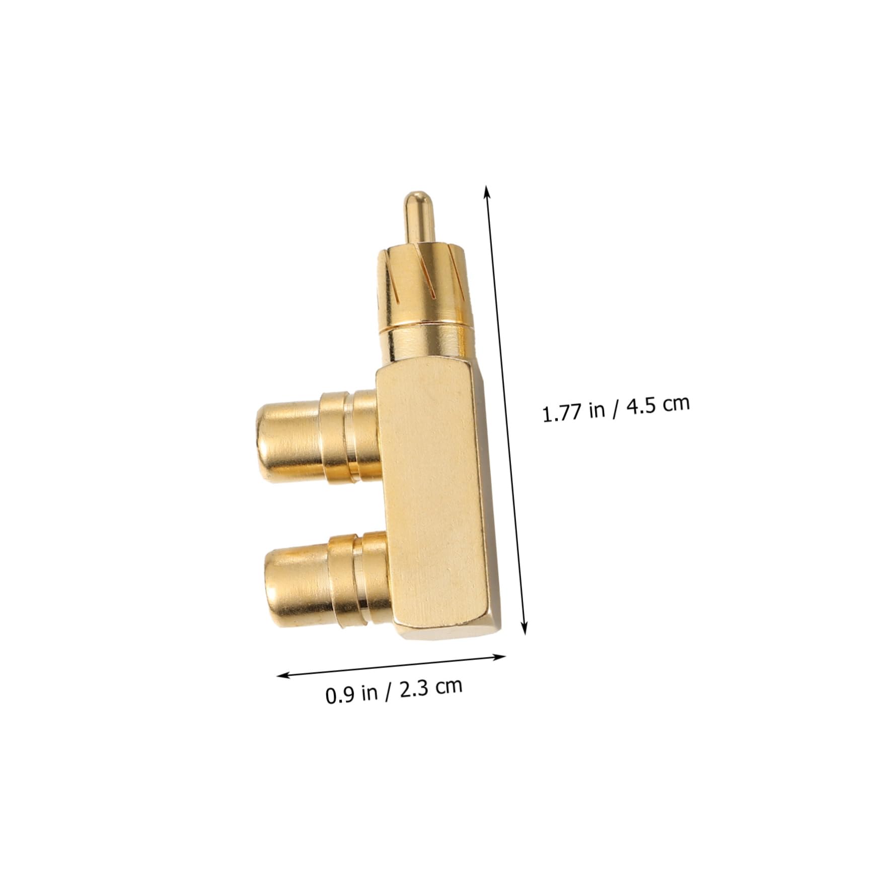 Mikikit 6stücke Audio Splitter Adapter Rechter Frauen Für Tv Verstärker Mixer Und Enge Räume Hochwertige Konstruktion Platzsparend Und Langlebig