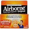 Airborne Effervescent Tablets, 10 Count - 1000mg of Vitamin C - Immune Support Supplement (Zesty Orange (Pack of 2))