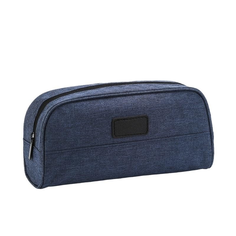 Borsa da Toilette da Uomo in Tessuto Oxford, Borse per Il Trucco da Viaggio con Cerniera, Pochette portaoggetti, Borsa cosmetica, Organizer per Cosmetici di Grande capacità, Idea r