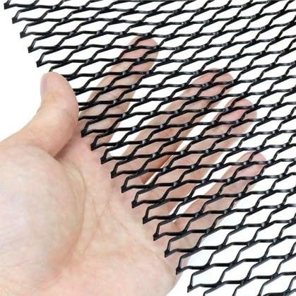 Amazon | アルミメッシュグリル ブラック 100cm×33cm 標準サイズ