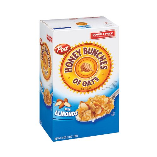 Post Honey Bunches Of Oats W/Almonds, 48 Ounce