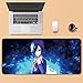 Woowin Mouse pad per Tokyo Ghoul Series Anime Superficie Superficie Protezione Abbigliamento Personalizzazione Durable Large Office Home Pad Mouse, Ventilatori anime e Otaku Boys Day Gets 800 * 300/90