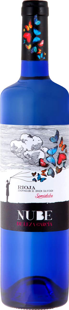 Leza García Nube Semidulce Blanco 2024 – Halbtrockener Weißwein aus Rioja – Fruchtig, aromatisch & elegant – Cuvée aus Viura & Malvasía – 0,75L Flasche
