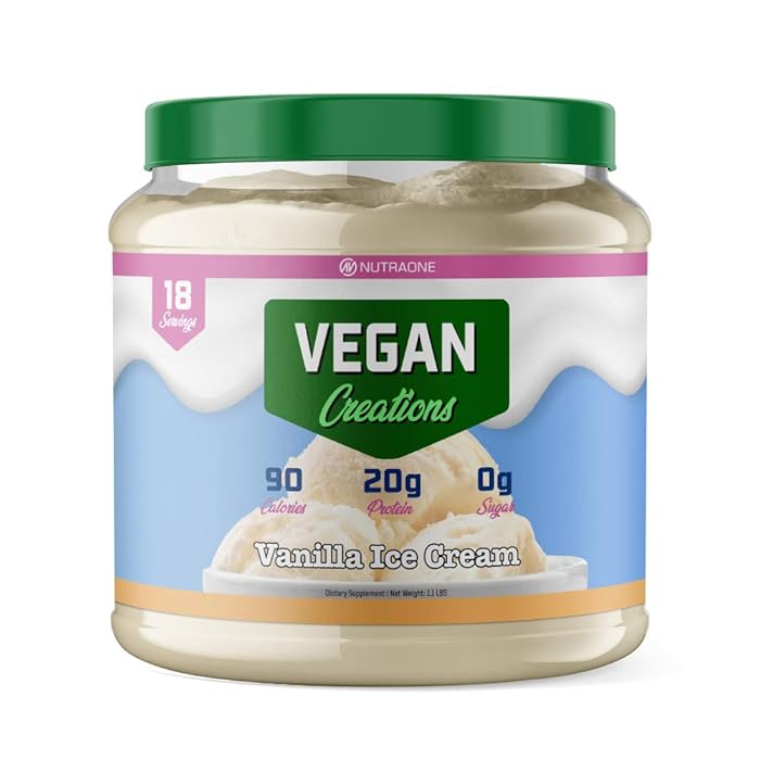 Buy Vegan Creations Plant Based Protein Powder by NutraOne Vegan