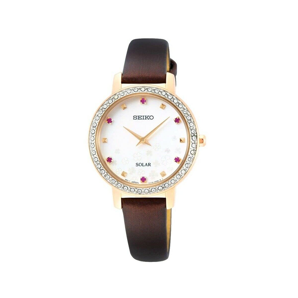 Seiko Stainless Steel Analog White Dial Women Watch-Sup450P1, Bandcolor-Brown (B08XML99LS) Amazon Price History, Amazon Price Tracker