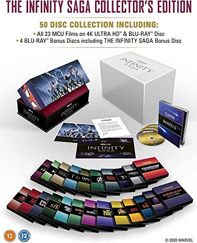 Image of Marvel Studios The Infinity Saga Collector's Edition Complete Box Set [4K UHD + Blu-ray]