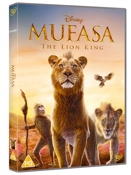 Mufasa: The Lion King - 2024 Live Action Movie [DVD, Region Free]
