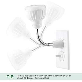 パタパタ時計 アルミ製 機械式 コンセント LED照明(明るさ調整可能) Amazon.co.jp: Yahenda 3ピース プラグインモーションセンサー