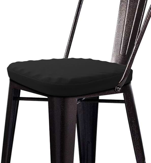 Black Kitchen Chair Cushions