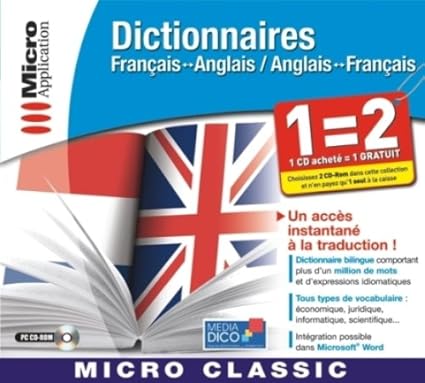 Dictionnaires Français-anglais : Amazon.fr: Logiciels
