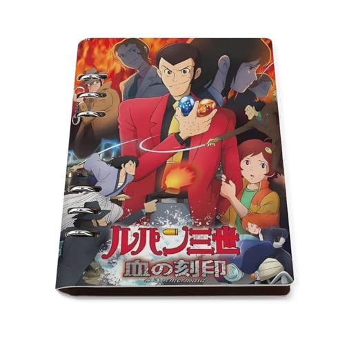 ルパン三世 16ノート システム手帳 実用 便利 A5 プレゼント 新学期 進学 ギフト 贈り物 誕生日 筆記本 日記帳 文房用具 卒業記念品