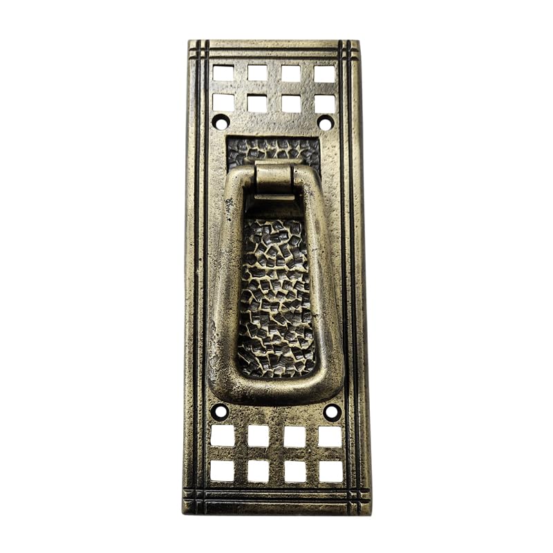 Adonai Hardware "Joppa" Antique Cast Iron Door Knocker (Antique Brass)