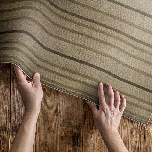 Tapis vinyle 150x225 cm grand format PVC deco maison rectangulaire