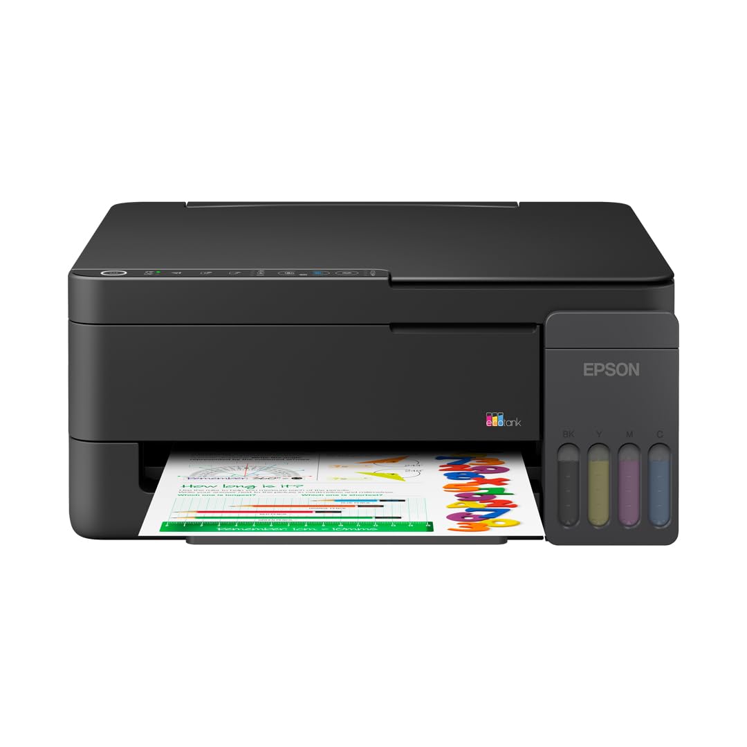 epson ecotank l3350 (new launch) wifi all-in-one inktank colour printer, scanner, copier for home & office, 5760x1440dpi print resolution, 7.5k prints composite ink bottles yield